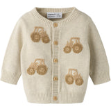 Name It Peyote Melange Sesame Tractor Nbmlondon Ls Stickad Card
