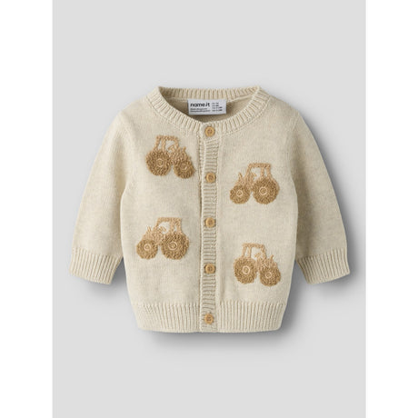 Name It Peyote Melange Sesame Tractor Nbmlondon Ls Stickad Card