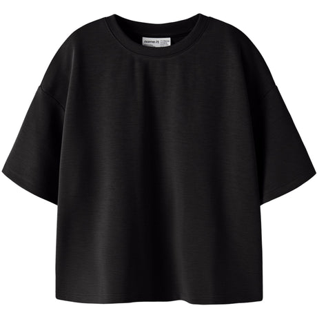 Name It Black Nkflivia Ss Rlx Sh Topp