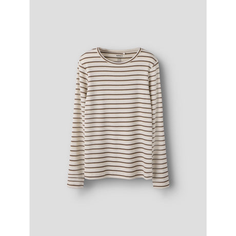 Name It Antique White Nkflulaho Ls Slim Topp