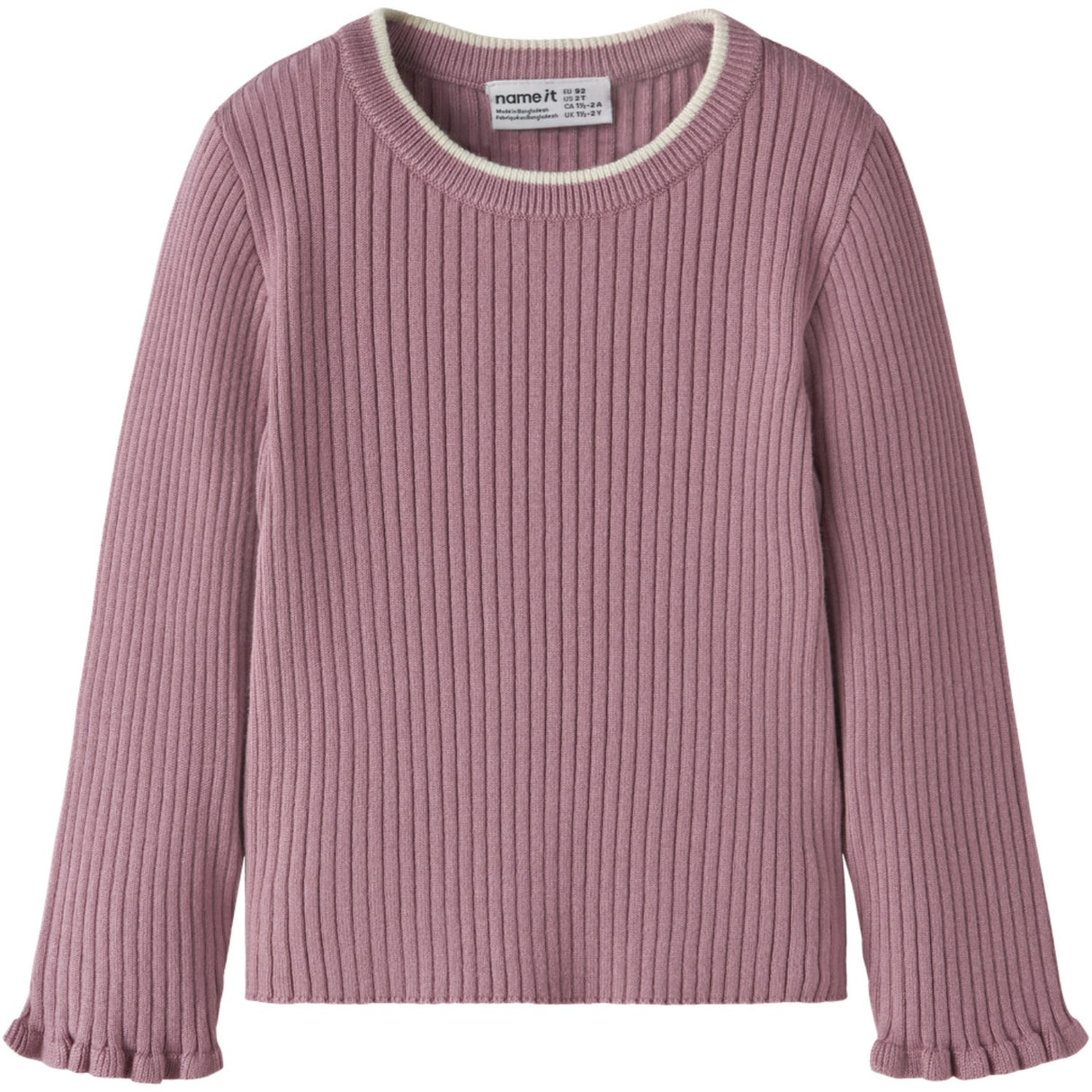 Name It Lilas Nmfleanna Ls Stickad