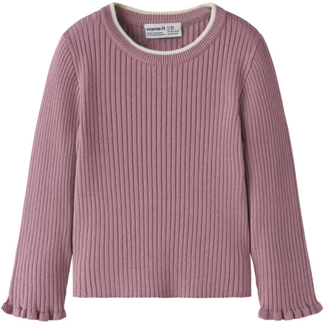 Name It Lilas Nmfleanna Ls Stickad