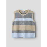 Name It Subdued Blue Nkfluci Loose Stickad Väst
