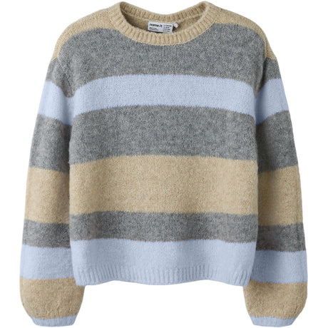 Name It Subdued Blue Nkfluci Ls Loose Stickad