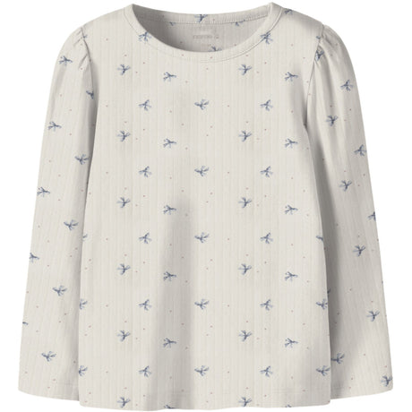 Name It Antique White Nmfkathlen Ls Slim Topp