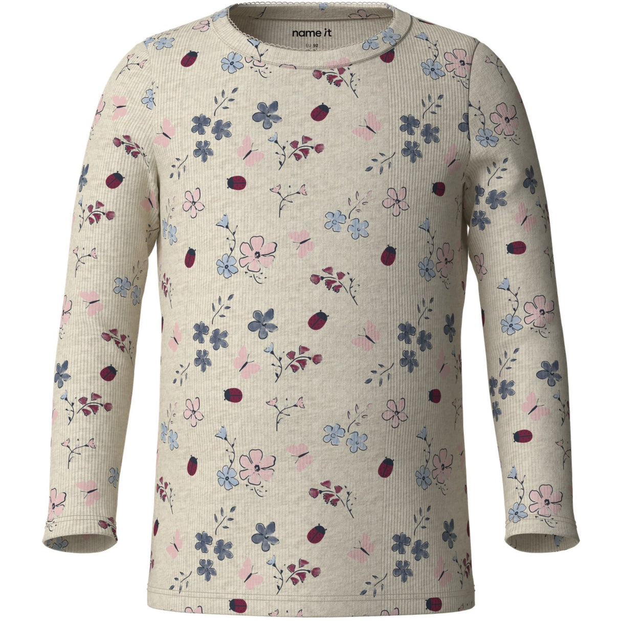 Name It Peyote Melange Nmfkamelia Ls Xsl Topp