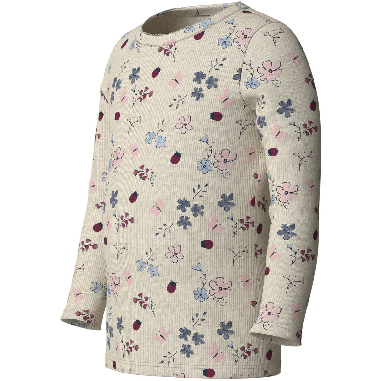 Name It Peyote Melange Nmfkamelia Ls Xsl Topp