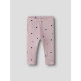 Name It Burnished Lilac Hearts Nbfnutti Leggings Noos
