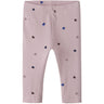 Name It Burnished Lilac Hearts Nbfnutti Leggings Noos