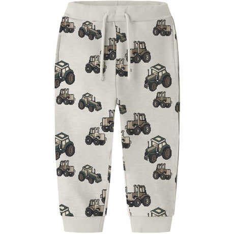 Name It Peyote Melange Nmmlibertus Nreg Sweat Byxor Bru