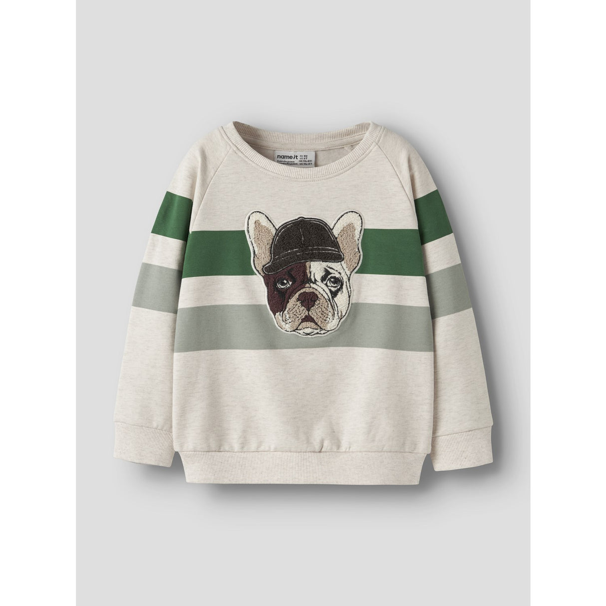 Name It Peyote Melange Nmmlei Ls Nreg Sweat Bru