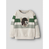 Name It Peyote Melange Nmmlei Ls Nreg Sweat Bru