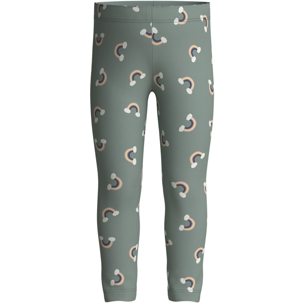 Name It Green Milieu Rainbow Nmfvivian Aop Leggings