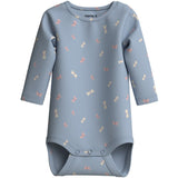 Name It Subdued Blue Butterflies Nbfvandora Ls Body Box