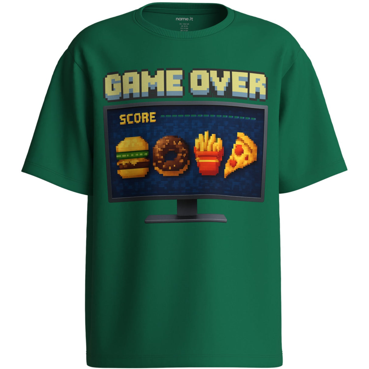 Name It Verdant Green Game Over Nkmvoto Ss Nreg Topp