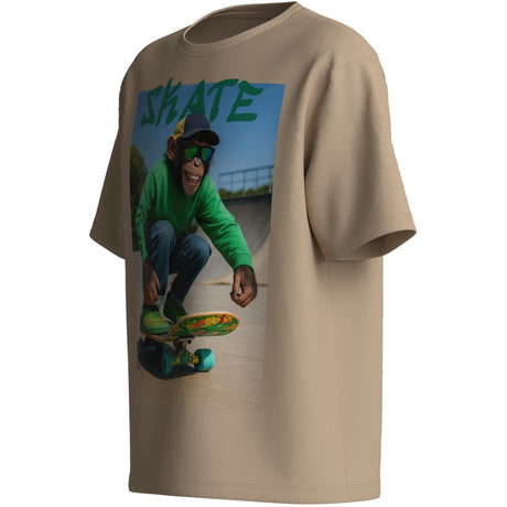 Name It Sesame Monkey Skater Nkmvoto Ss Nreg Topp