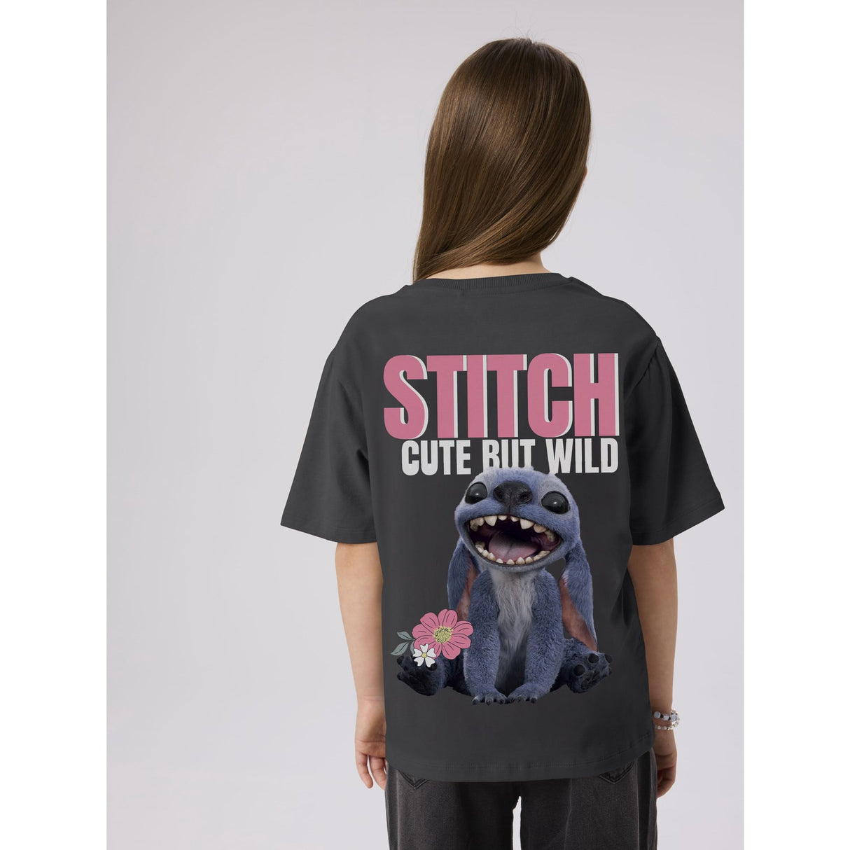 Name It Black Oyster Nkfjynin Stitch Ss Nreg Topp Box Wdi