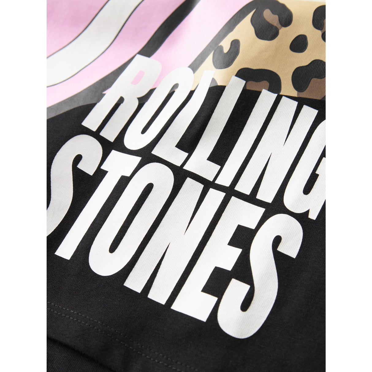 Name It Black Nkfjynaja Rollings Ss Nreg Topp Box Unv