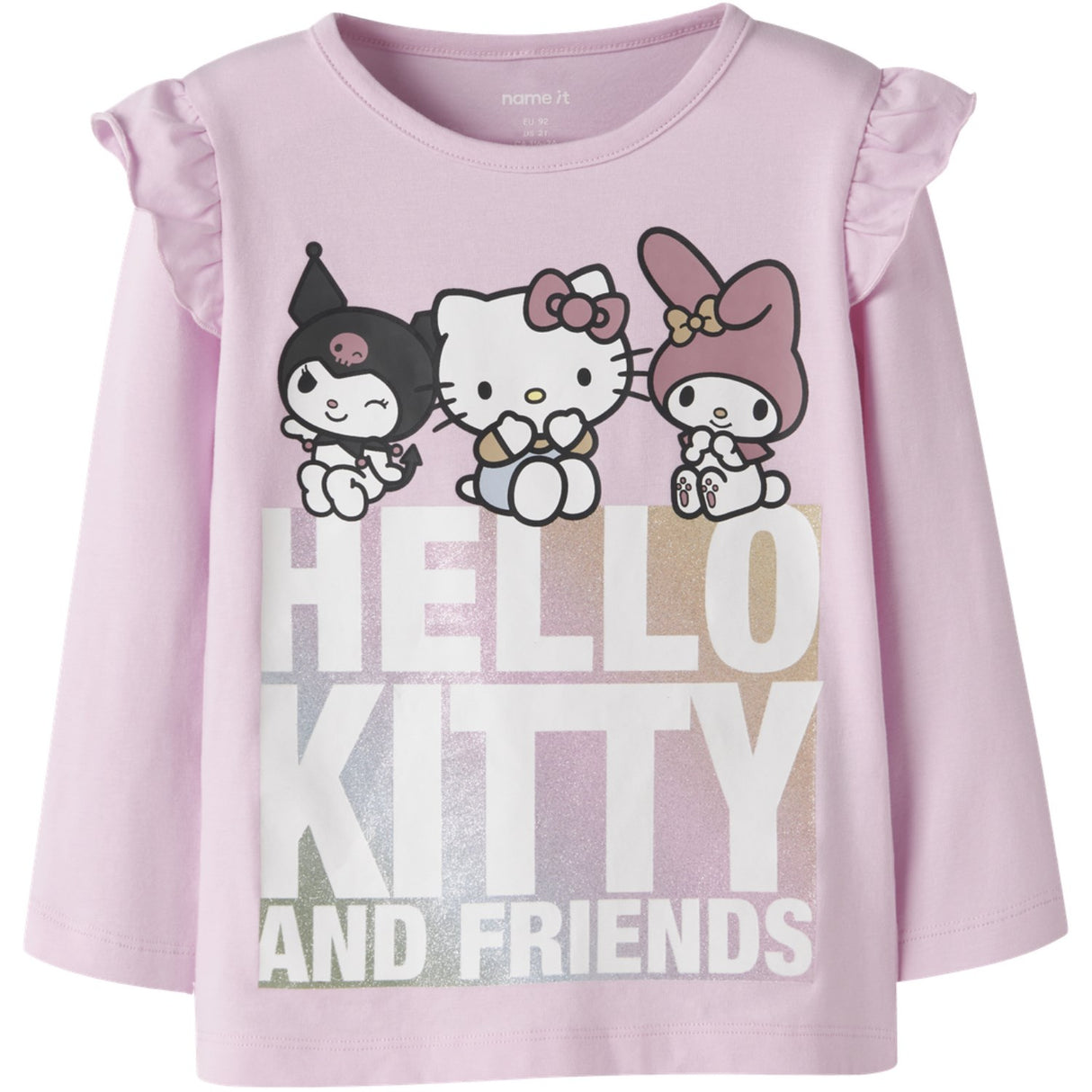 Name It Pirouette Nmfjana Hellok Ls Nreg Topp Sky