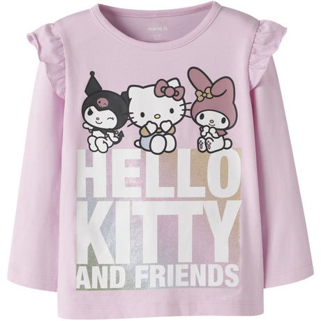 Name It Pirouette Nmfjana Hellok Ls Nreg Topp Sky
