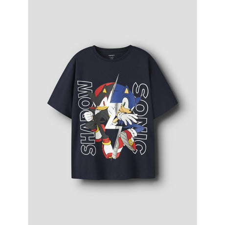 Name It Navy Blazer Nkmjulle Sonic Ss Nreg Topp Noos Sky