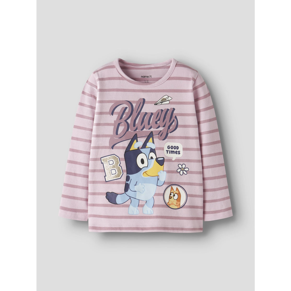 Name It Pirouette Nmfjona Bluey Ls Nreg Topp Box Noos Sky