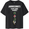 Name It Black Nkmjulio Minecraft Ss Nreg Topp Box Bfu