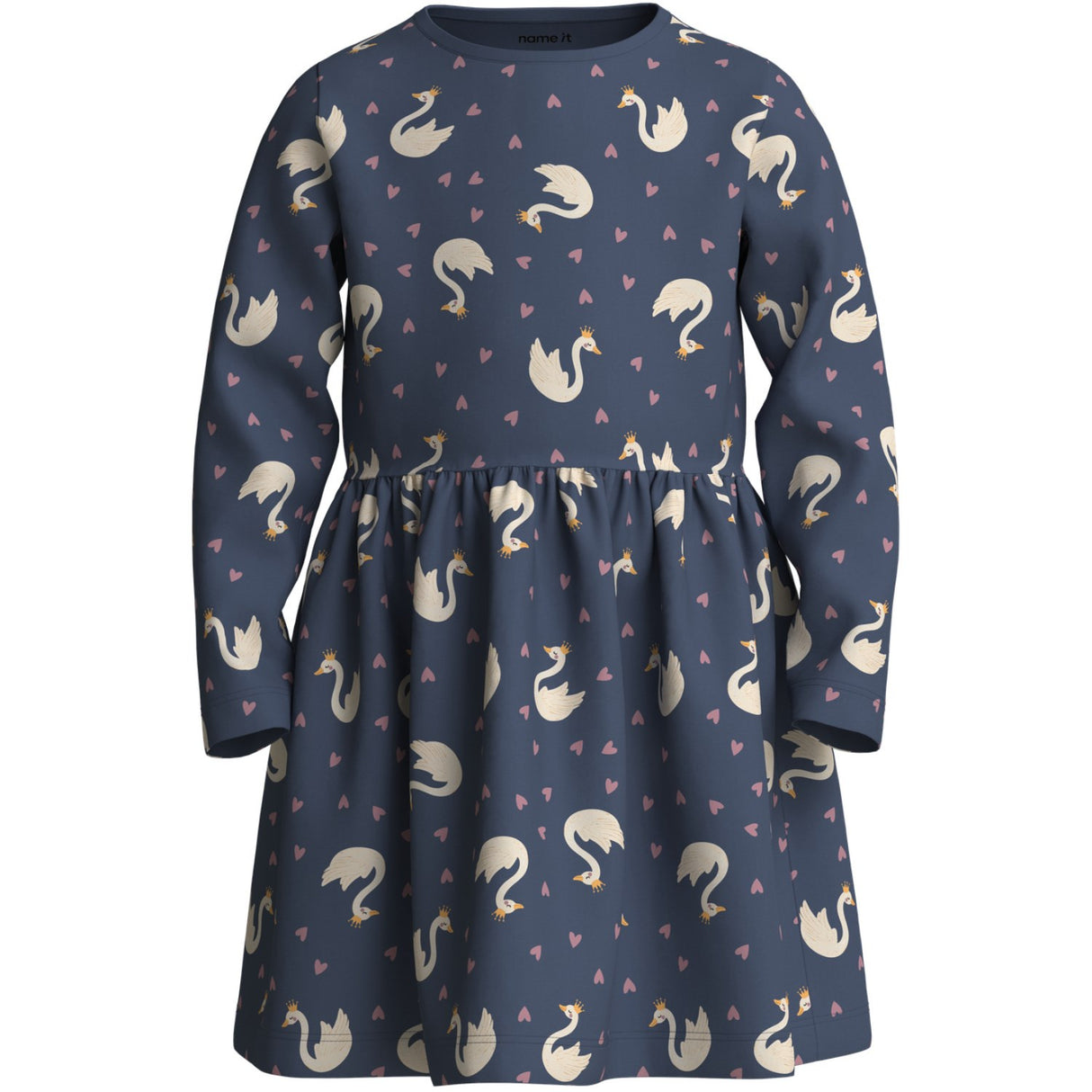 Name It Vintage Indigo Swan Princess Nmfvilisa Ls Klänning