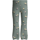 Name It Green Milieu Happy Flowers Nmfvemma Flare Byxor