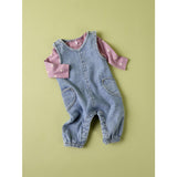 Name It Denim Blue Nbfemmaline Loose Dnm Dräkt 2033-Ve