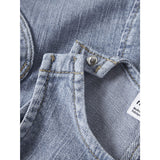 Name It Denim Blue Nbfemmaline Loose Dnm Dräkt 2033-Ve