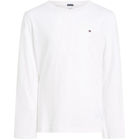 Tommy Hilfiger Boys Basic CN Blus Bright White