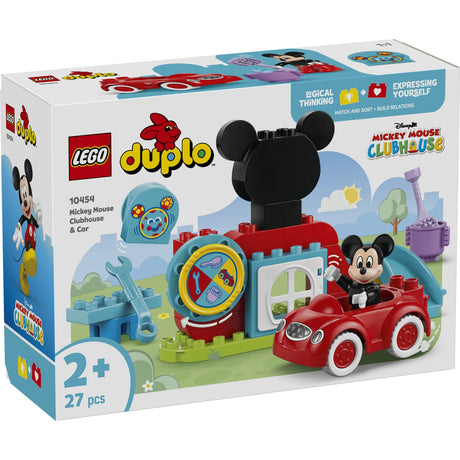 LEGO® DUPLO Disney TM - Mickeys Klubhus Och Bil 10454