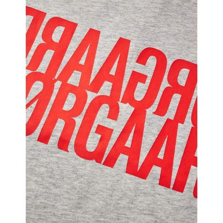 Mads Nørgaard Grey Melange Single Bomull Tuvina Tee