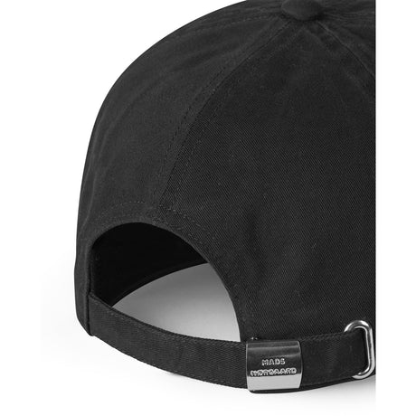 Mads Nørgaard Black Soft Twill Cash Keps