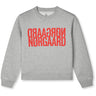 Mads Nørgaard Grey Melange Original Sweat Talinka Sweatshirt