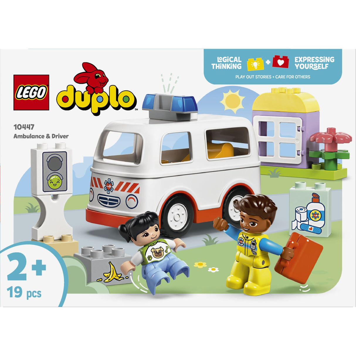 LEGO® DUPLO Town - Ambulance Och Fører 10447