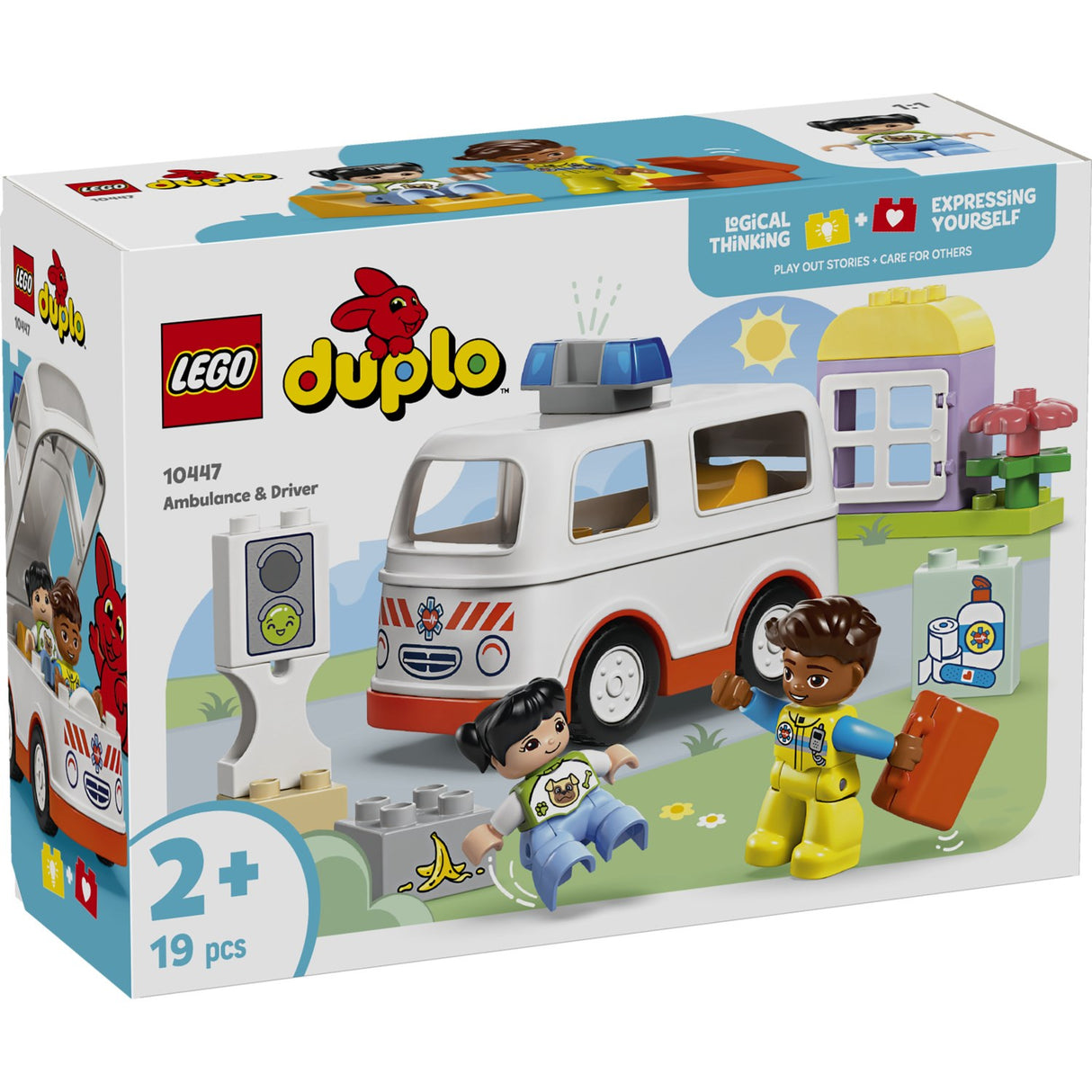 LEGO® DUPLO Town - Ambulance Och Fører 10447
