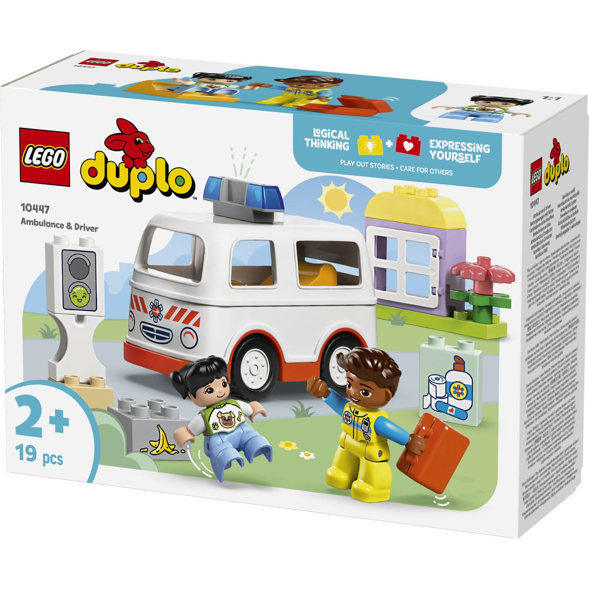 LEGO® DUPLO Town - Ambulance Och Fører 10447