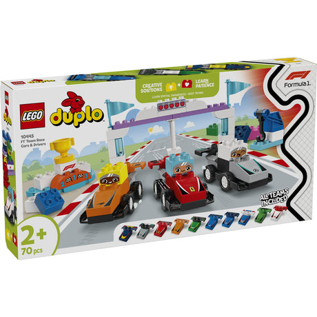 LEGO® DUPLO Town - F1®-teams Med Racerbiler Och Kørere 10445