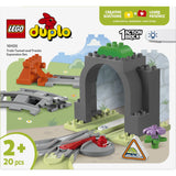 LEGO® DUPLO Town - Togtunnel Och Spor – Udvidelsessæt 10425