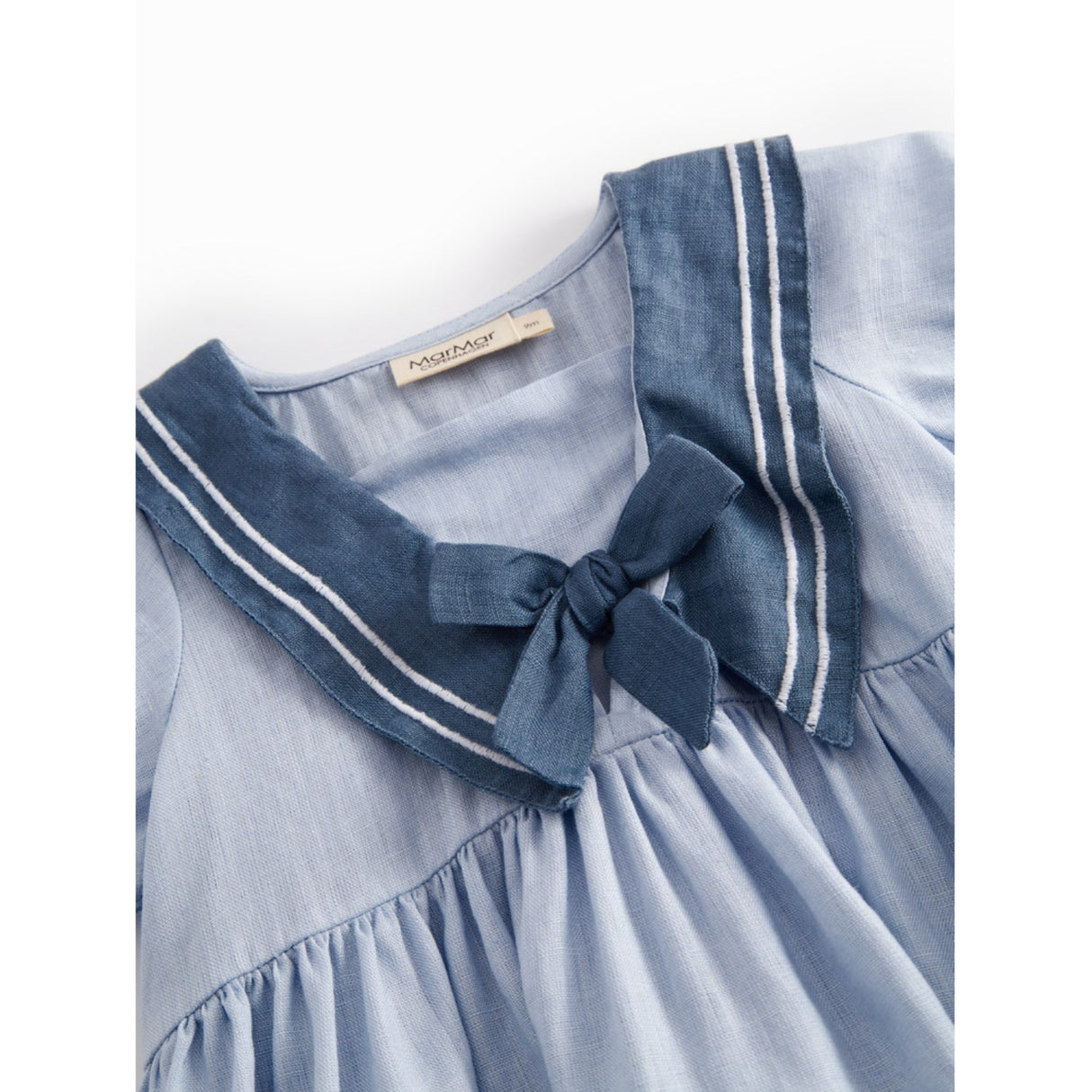 MarMar Linen Blue Mist Daki Klänning