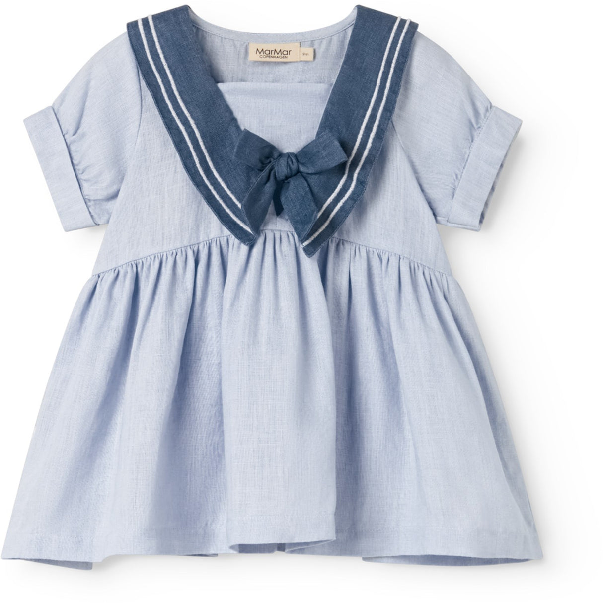 MarMar Linen Blue Mist Daki Klänning