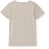 MarMar Modal Smooth Print Beige Mel Dot Tago T-shirt