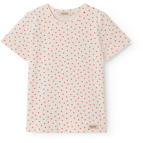 MarMar Modal Smooth Print Happy Hearts Tago T-shirt