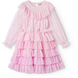 MarMar Tulle Plissé Petal Mix Doria Klänning
