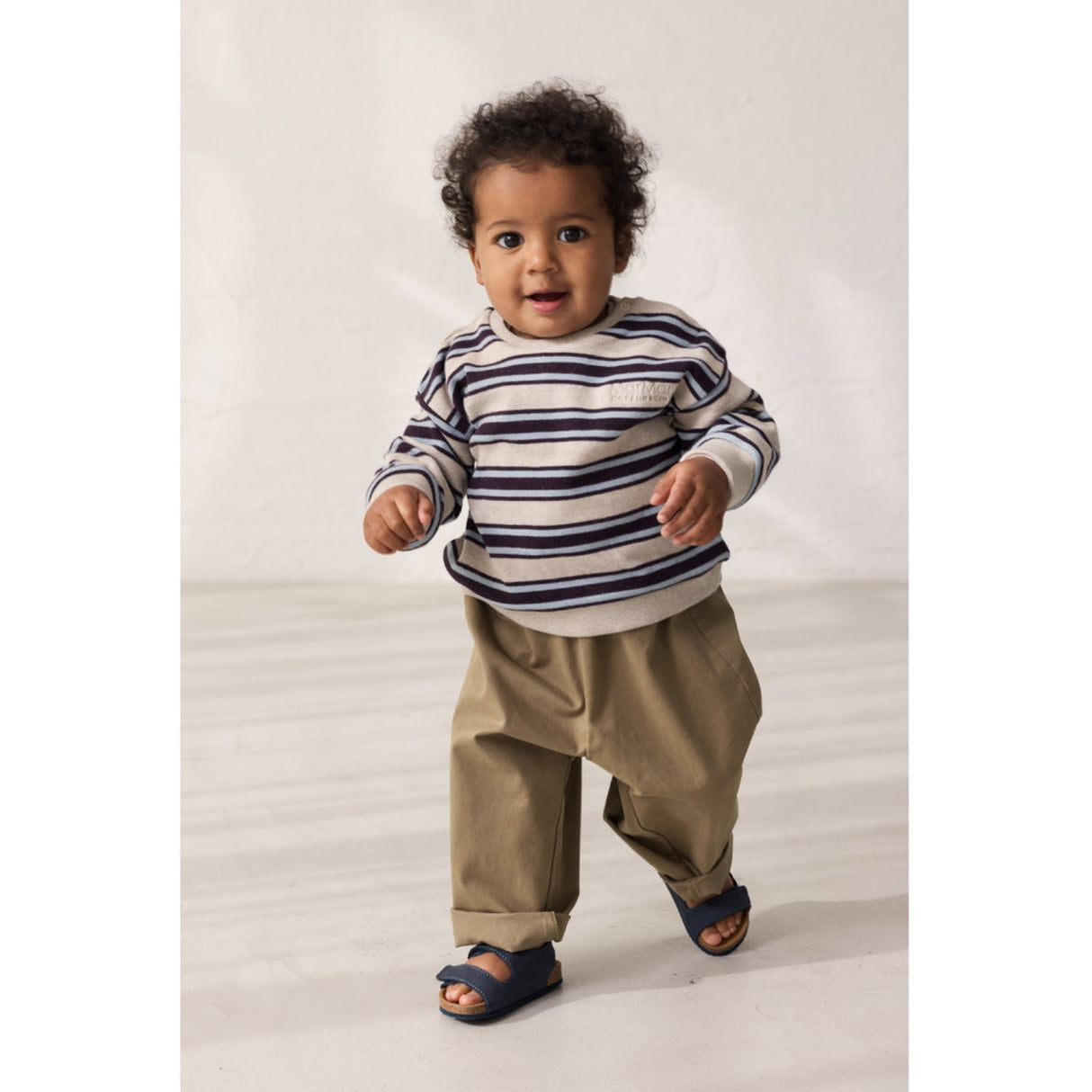 MarMar Modal Sweat College Stripe Tammas B Sweatshirt