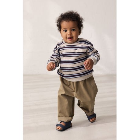 MarMar Modal Sweat College Stripe Tammas B Sweatshirt