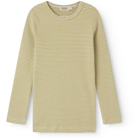 MarMar Modal Fine Rib Olive Stripe Tani T-shirt