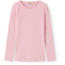 MarMar Modal Fine Rib Pink Stripe Tani T-shirt